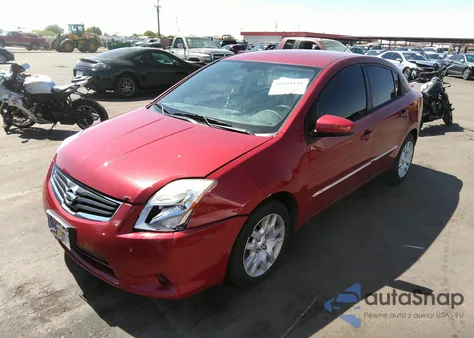2011 Nissan Sentra 2.0S from USA, damaged, VIN 3N1AB6AP6BL683103